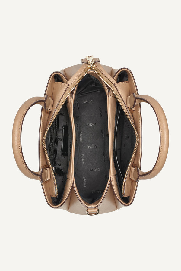 Dkny PAIGE MEDIUM SATCHEL CAPPUCCINO