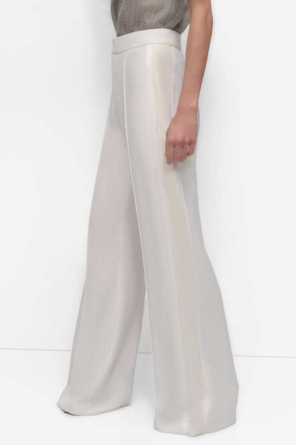 Dkny PANT WITH MESH INSET SIDE IVORY