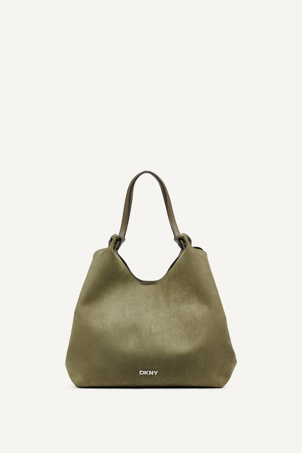 Dkny PAULA COMMUTER LARGE TOTE UTILITY GREEN