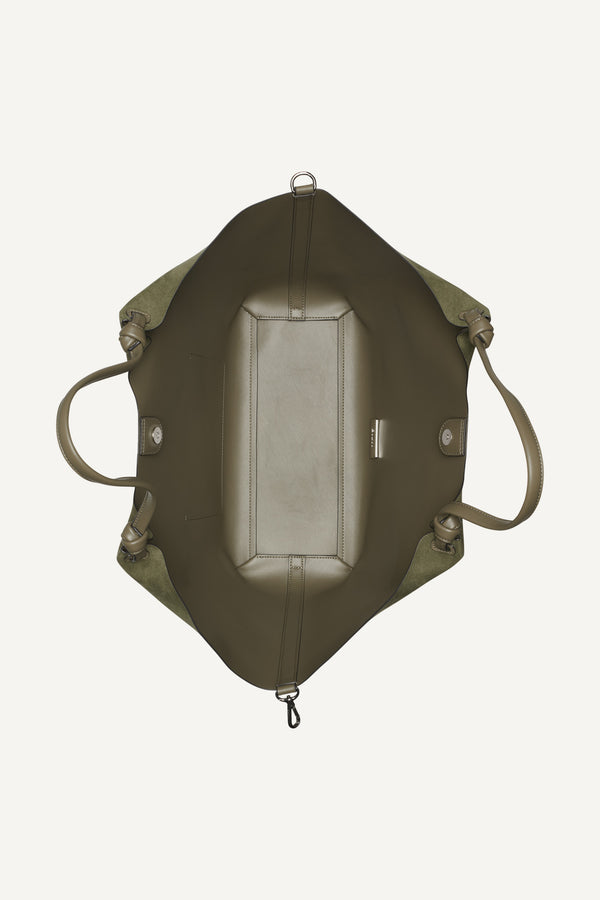 Dkny PAULA COMMUTER LARGE TOTE UTILITY GREEN