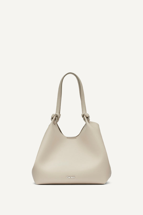 Dkny PAULA COMMUTER MEDIUM TOTE LIGHT TAUPE
