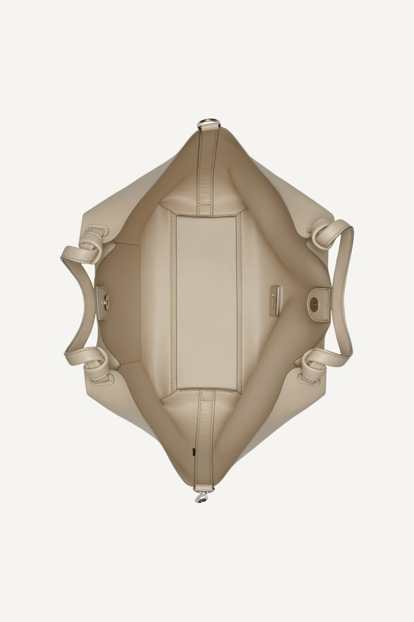 Dkny PAULA COMMUTER MEDIUM TOTE LIGHT TAUPE