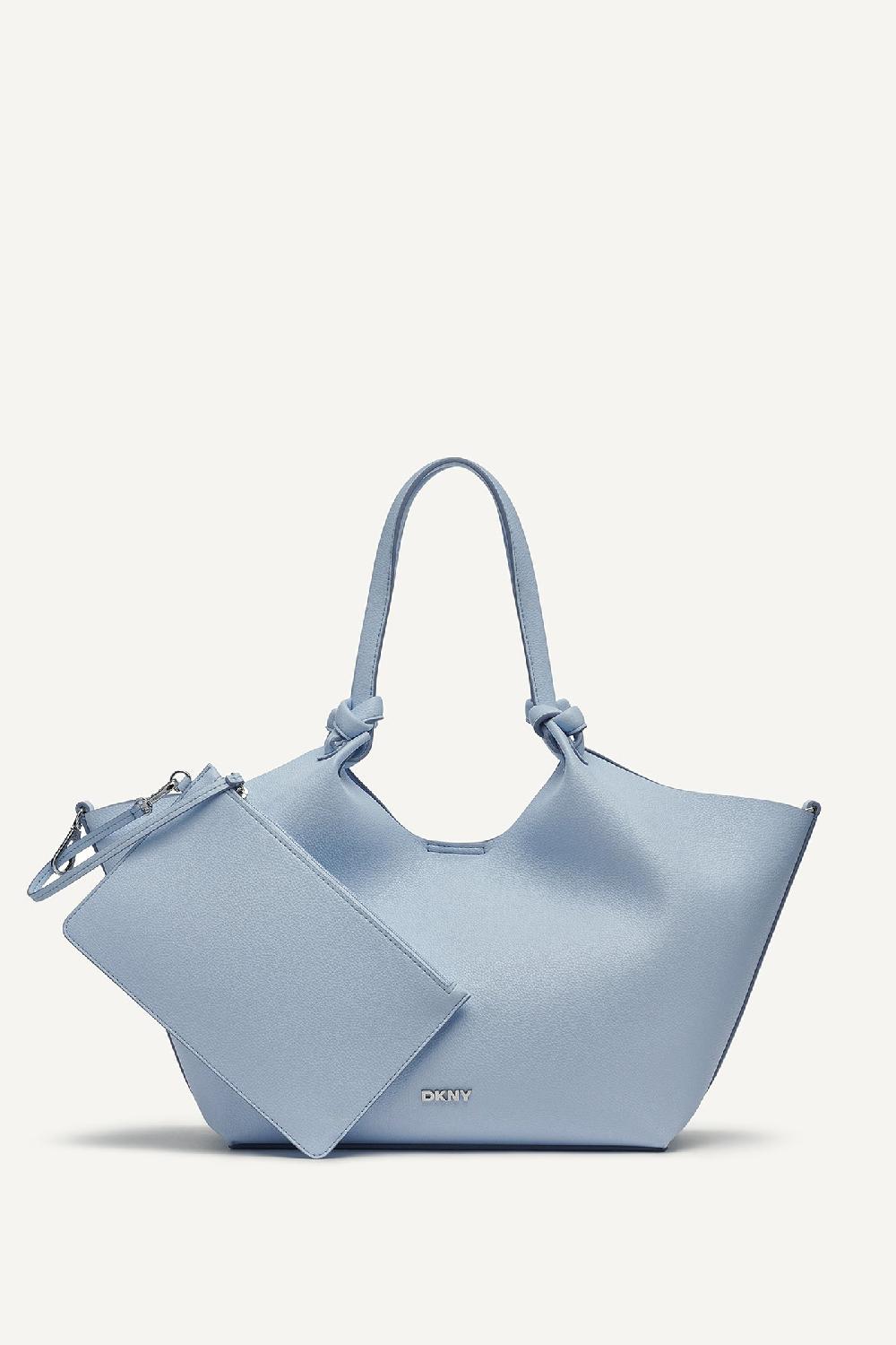 dkny PAULA COMMUTER MEDIUM TOTE SKYLINE BLUE