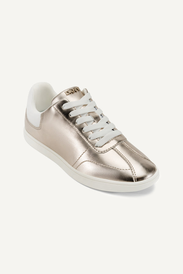 Dkny SEACLIFF LACE UP SNEAKER CHAMPAGNE