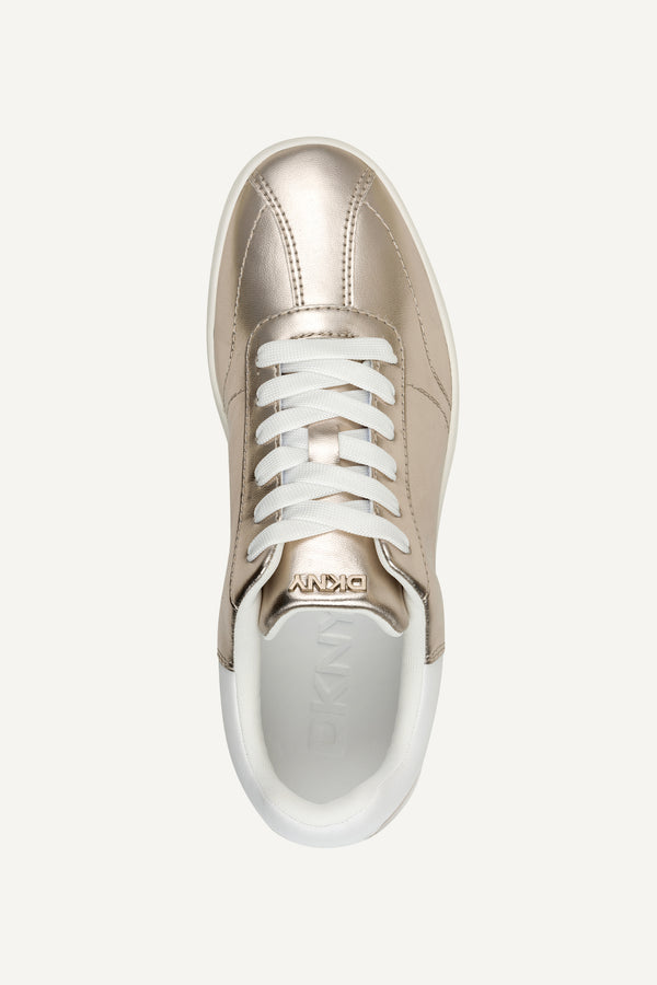Dkny SEACLIFF LACE UP SNEAKER CHAMPAGNE