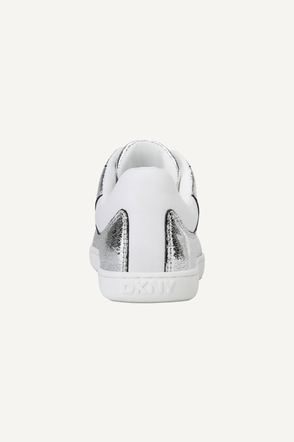 Dkny SEACLIFF LACE UP SNEAKER NICKEL