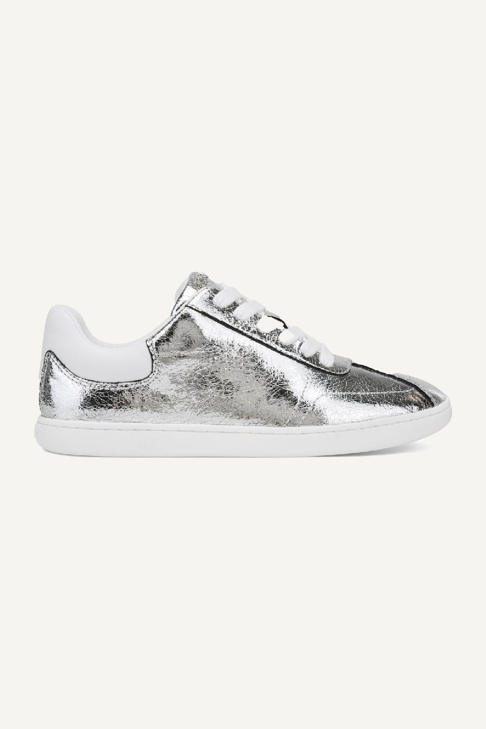 dkny SEACLIFF LACE UP SNEAKER NICKEL