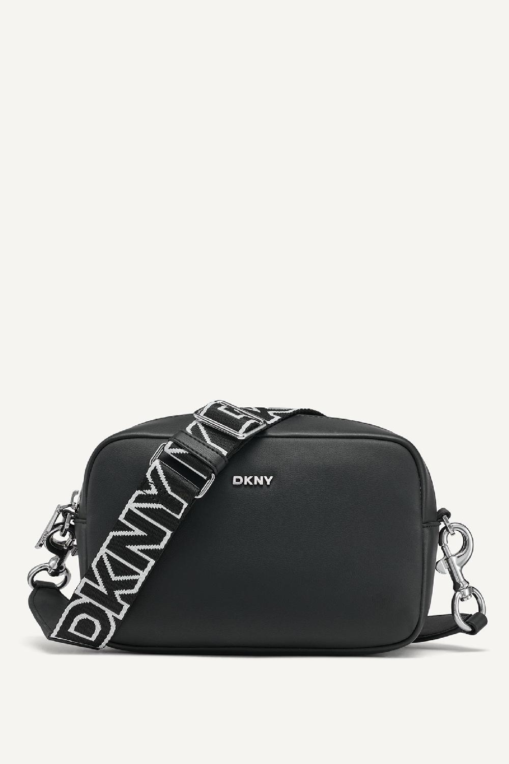 dkny SENZA CAMERA BAG BLACK/SILVER