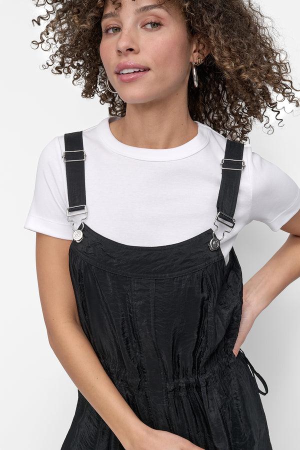 Dkny SLEEVELESS OVERALL DRESS Black