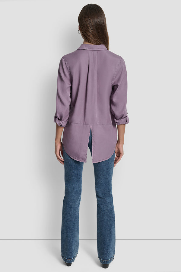 Dkny SPLIT BACK BUTTON FRONT WITH ROLL TAB VESPER