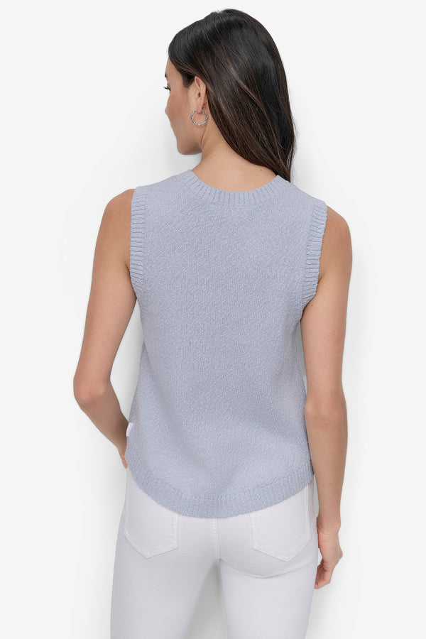 Dkny TEXTURED TANK Frost Blue