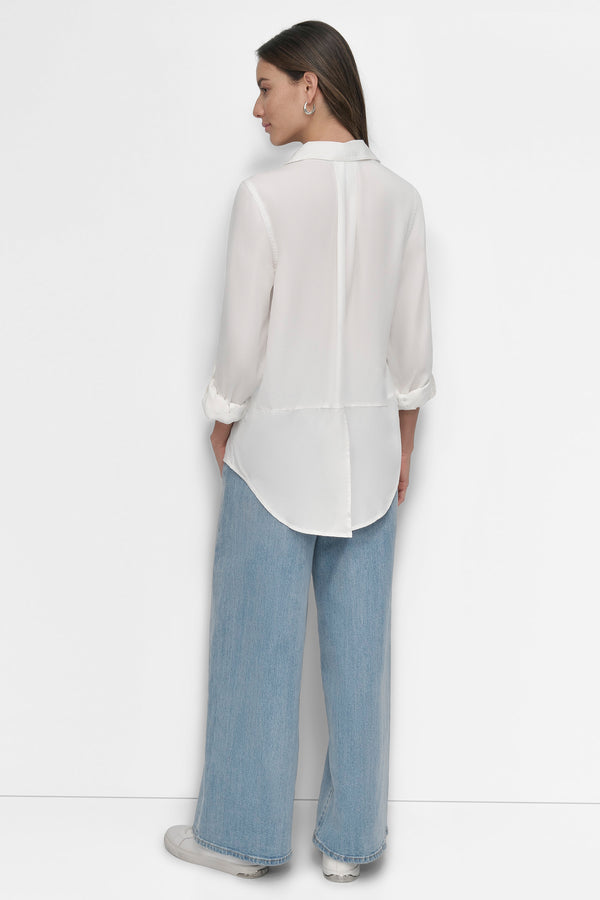 Dkny THE LIVE-IN SHIRT White