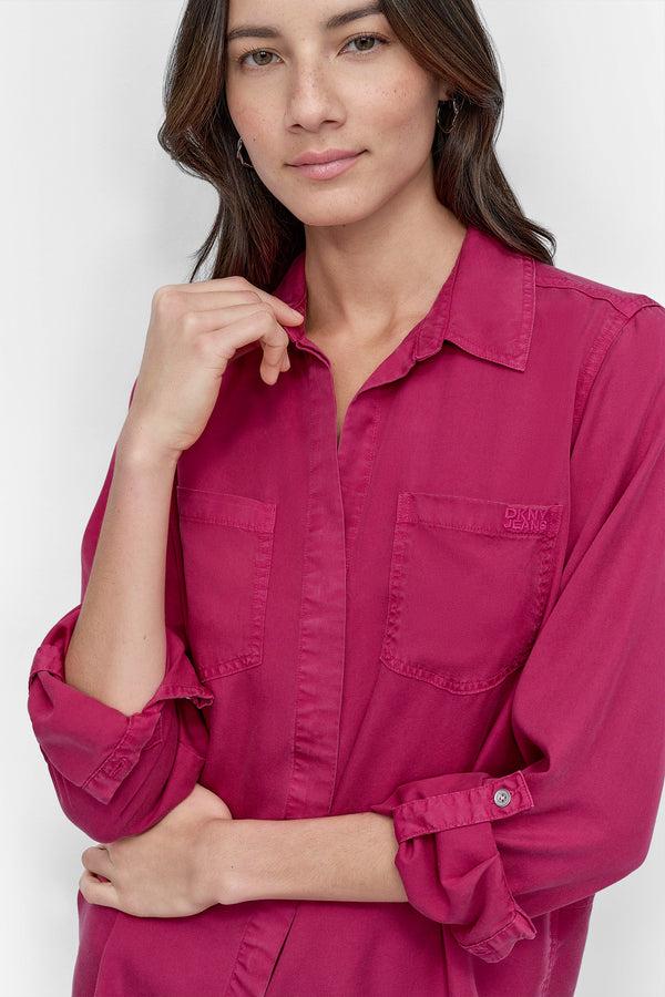 Dkny THE LIVE-IN SHIRT Wildberry