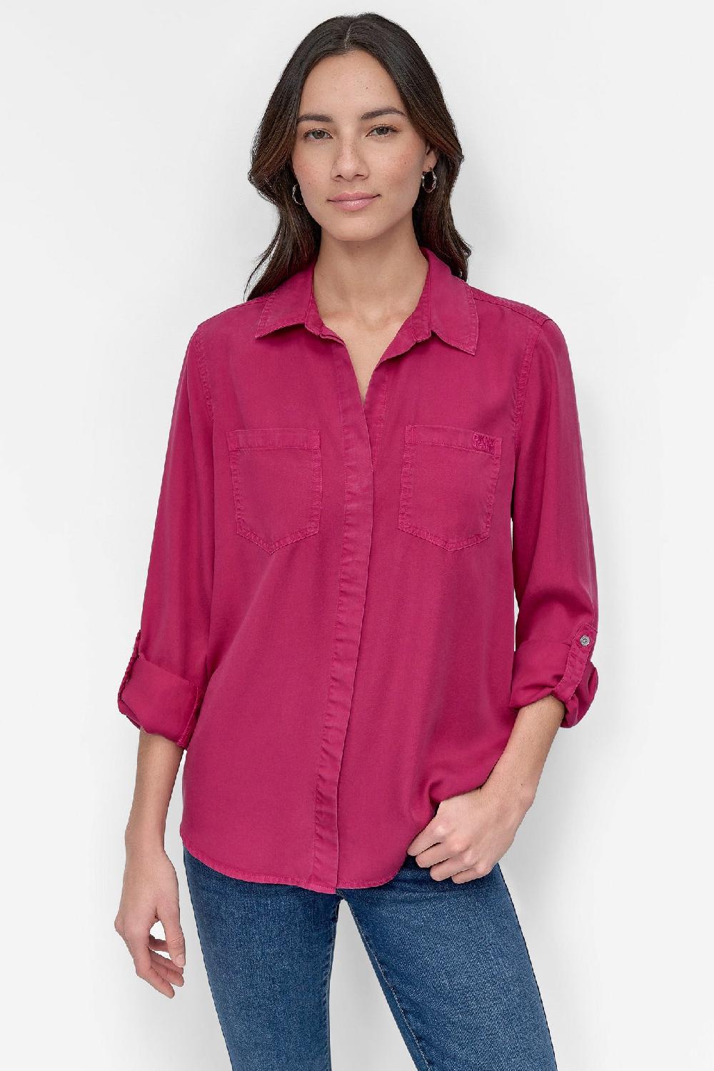 dkny THE LIVE-IN SHIRT Wildberry