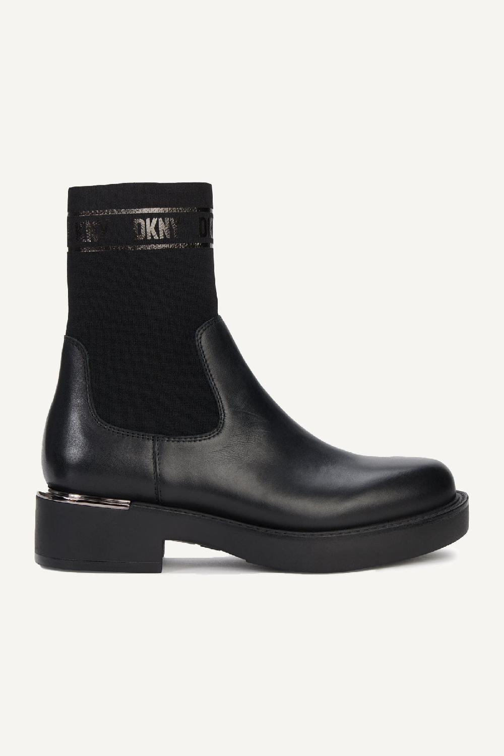 dkny TULLY SLIP ON BOOTIE Black