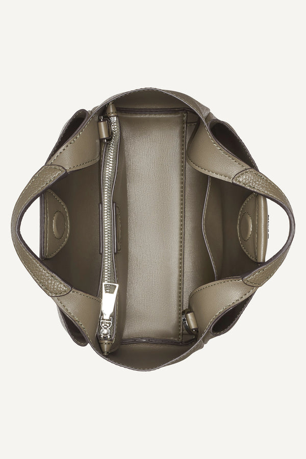 Dkny WILLA MINI SATCHEL BAG UTILITY GREEN