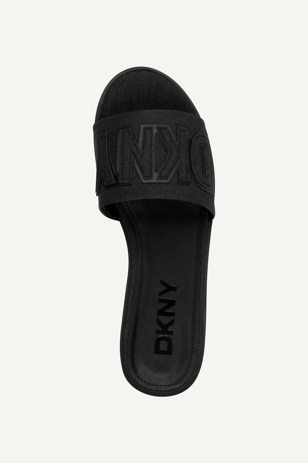Dkny WILLOW FLAT SLIDE DARK DENIM