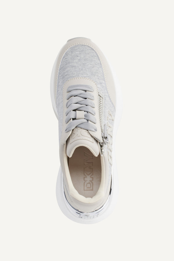 Dkny ZACATA LACE UP SNEAKER Grey