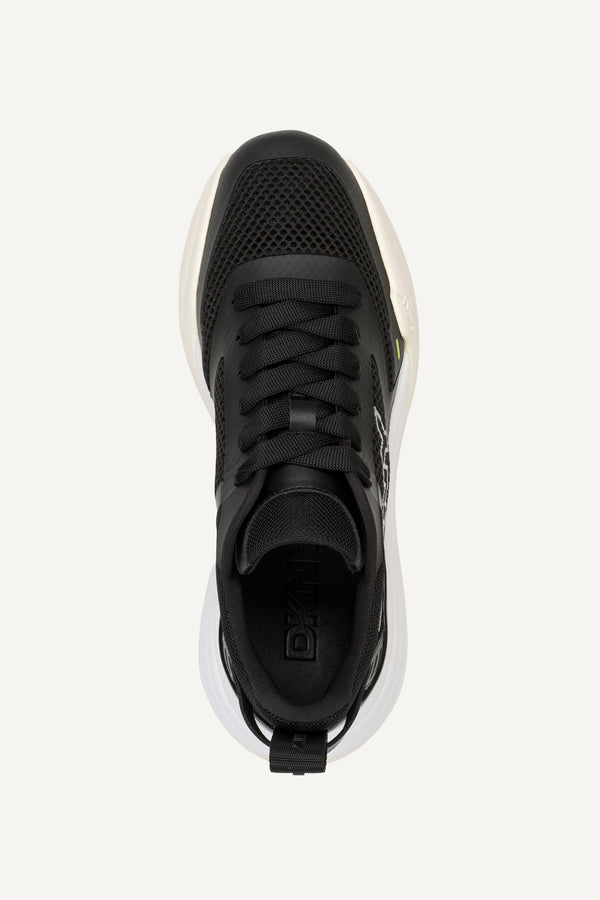 Dkny ZAINE LACE UP SNEAKER Black