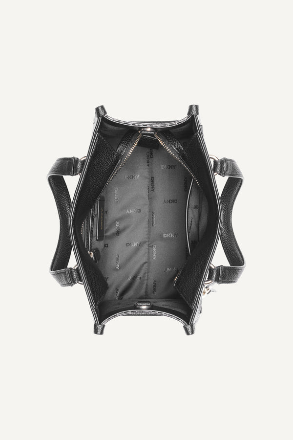 Dkny ZOIE MINI LOGO TOTE Black