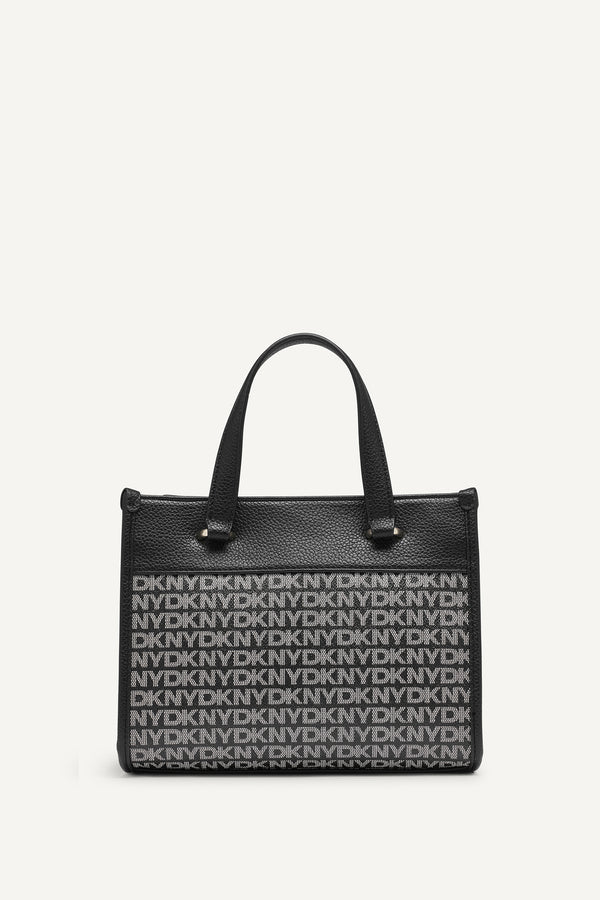 Dkny ZOIE MINI LOGO TOTE Black