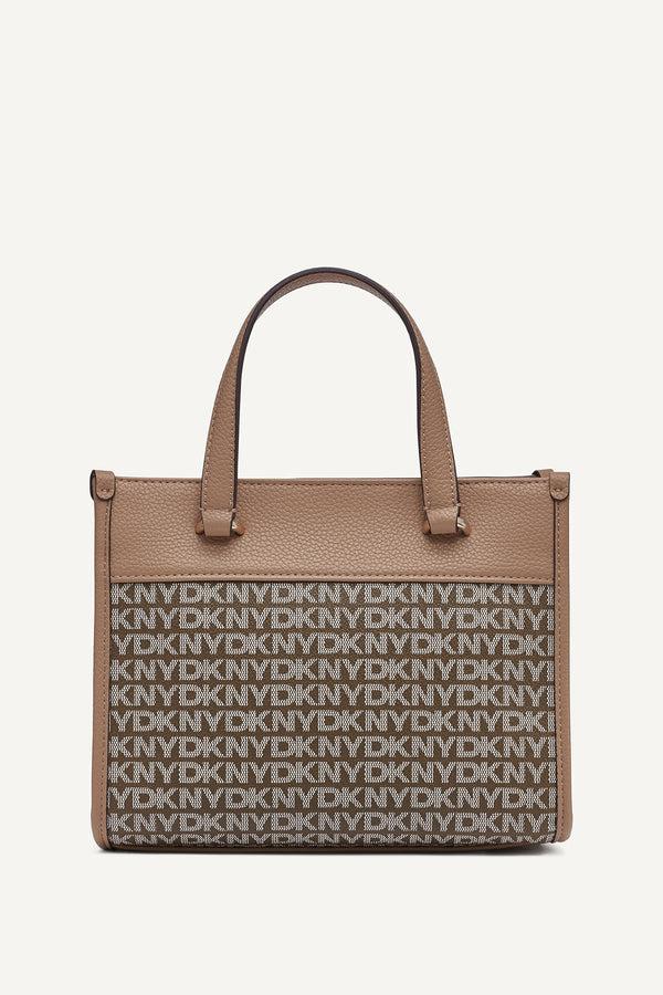 Dkny ZOIE MINI LOGO TOTE CHINO/CAPPUCCINO