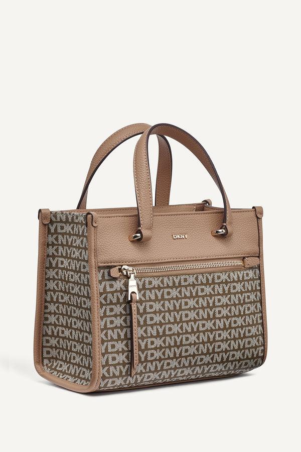 Dkny ZOIE MINI LOGO TOTE CHINO/CAPPUCCINO