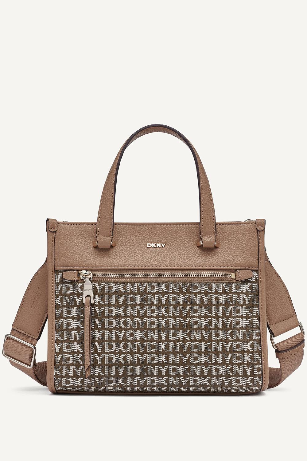 dkny ZOIE MINI LOGO TOTE CHINO/CAPPUCCINO