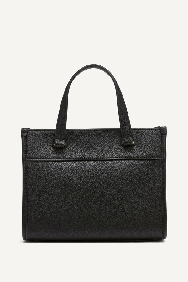Dkny ZOIE MINI TOTE BLACK / GOLD