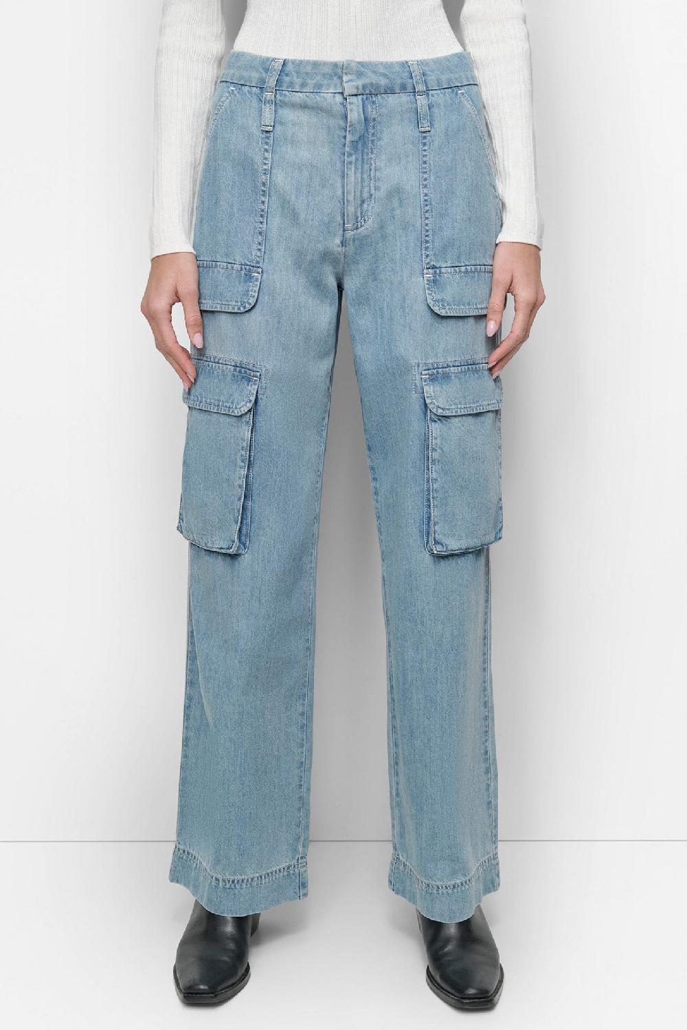 dkny HIGH RISE FRONT CARGO RELAXED STRAIGHT ROOFTOP