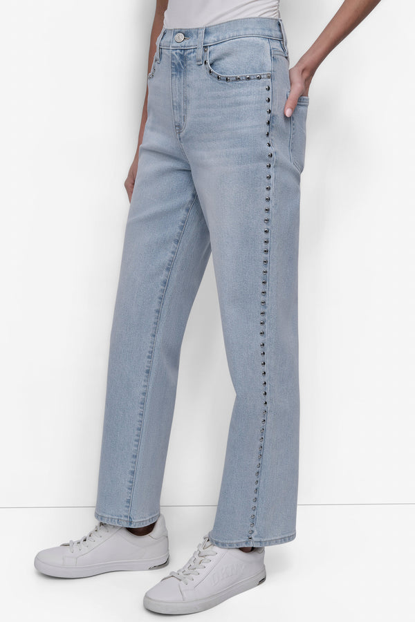 Dkny HIGH Rise Length CLASSIC STRAIGHT W/STUD EMBELLISHMENT MONTEROSE