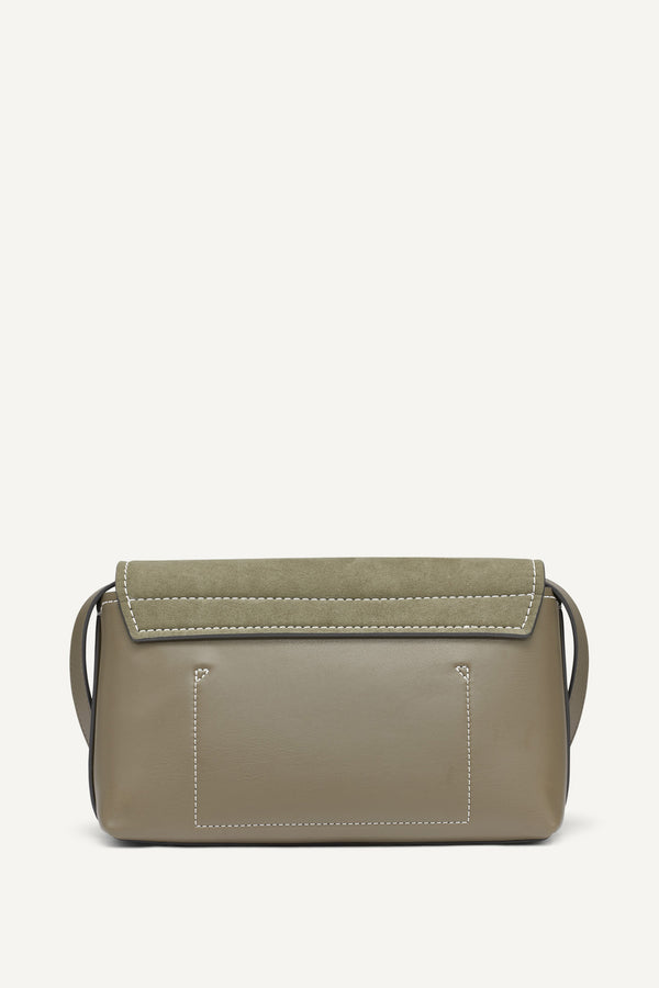 Dkny NICOLE PANELED LOGO CROSSBODY BAG Utility Green