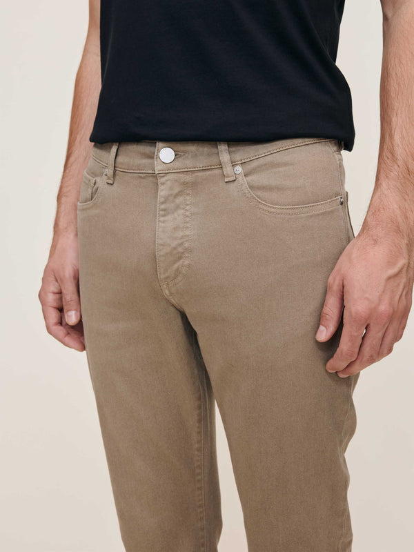 Dl1961 Avery Relaxed Straight Jeans Desert Sand (Khaki)