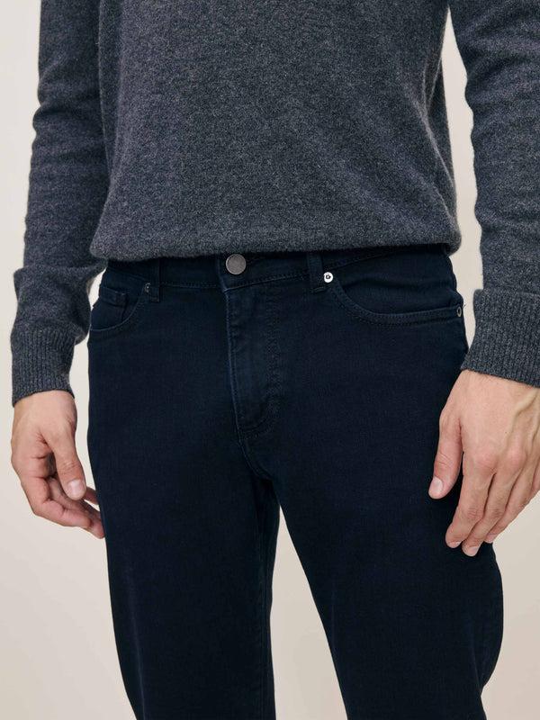 Dl1961 Avery Relaxed Straight Jeans Grecian (Dark Indigo)
