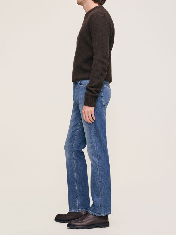Dl1961 Avery Relaxed Straight Jeans Sea Harbor (Mid Indigo)