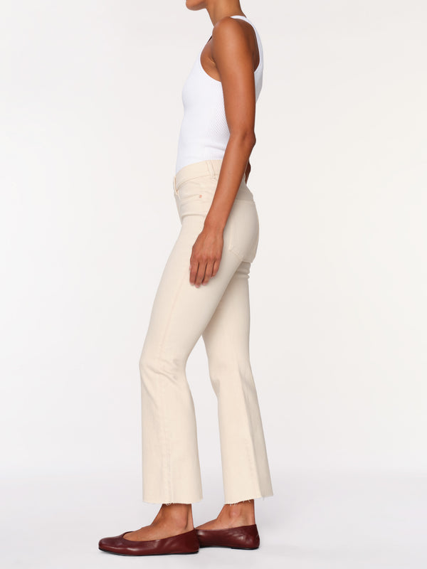 Dl1961 Bridget Boot High Rise Instasculpt™ 27" Jeans Flax