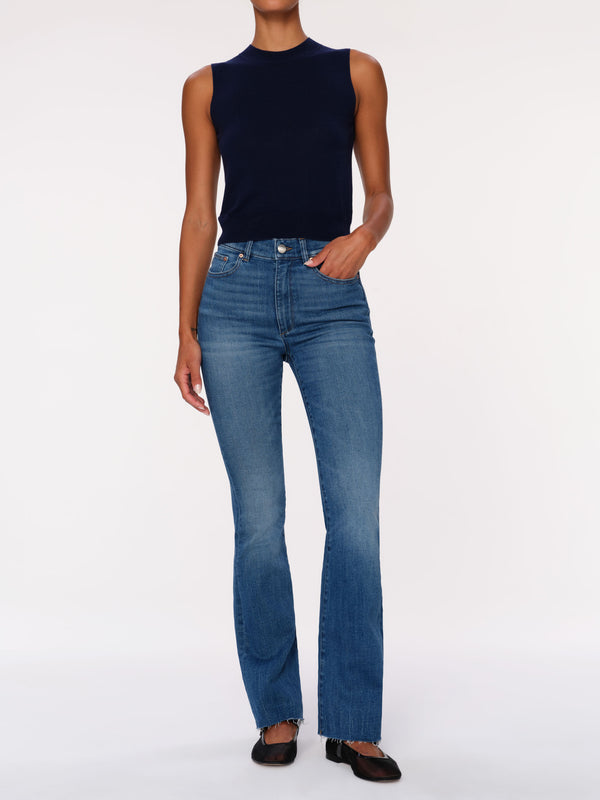 Dl1961 Bridget Boot High Rise Instasculpt™ 31.5" Jeans Palm Springs