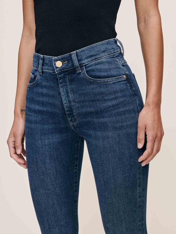 Dl1961 Bridget Boot High Rise Instasculpt™ 31.5" Jeans Seacliff