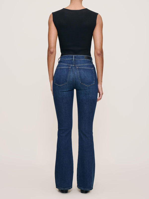 Dl1961 Bridget Boot High Rise Instasculpt™ 31.5" Jeans Sea Front