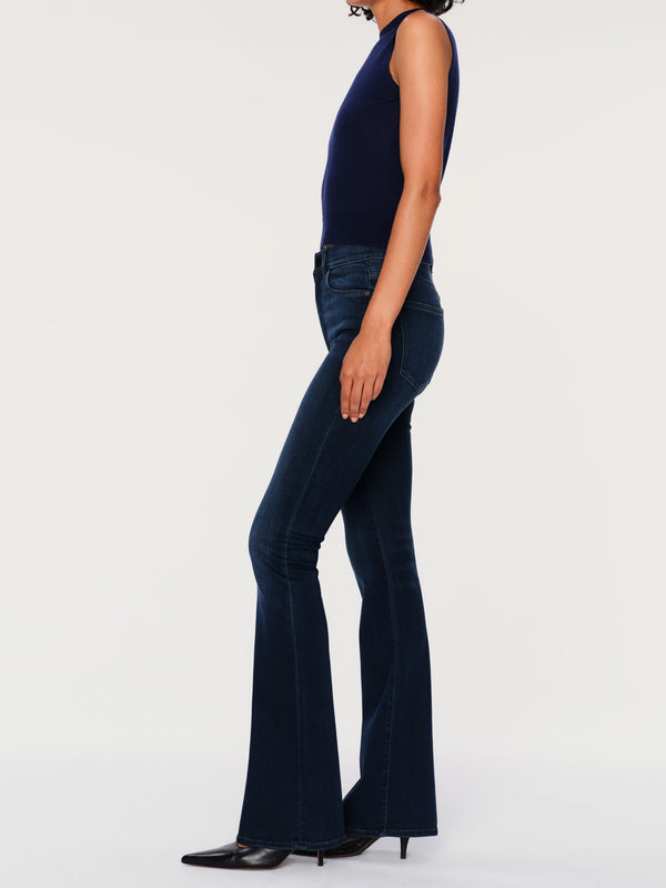 Dl1961 Bridget Boot High Rise Instasculpt™ 33" Dark Indigo