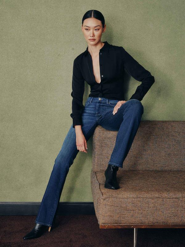 dl1961 Bridget Boot High Rise Instasculpt™ 33" Jeans Eastside