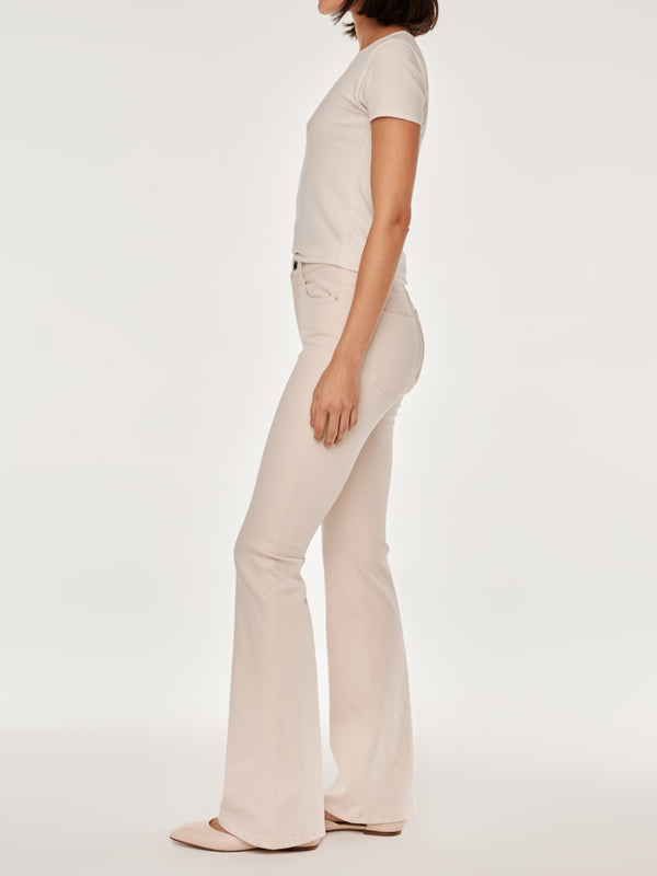 Dl1961 Bridget Boot High Rise Instasculpt™ 33" Jeans Flax