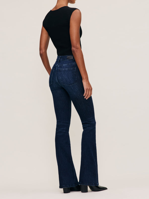 Dl1961 Bridget Boot High Rise Instasculpt™ 33" Jeans Mediterranean