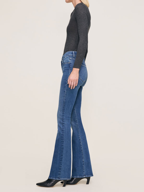 Dl1961 Bridget Boot High Rise Instasculpt™ 33" Jeans Oceanside