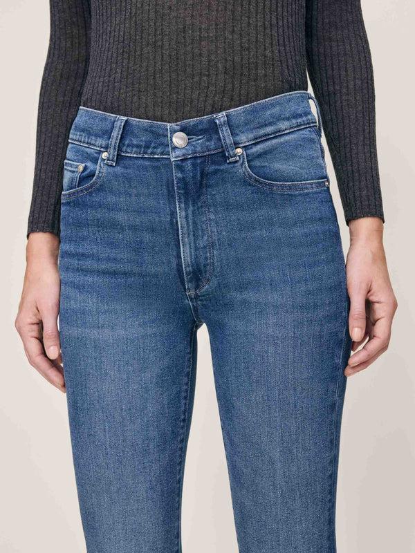 Dl1961 Bridget Boot High Rise Instasculpt™ 33" Jeans Oceanside