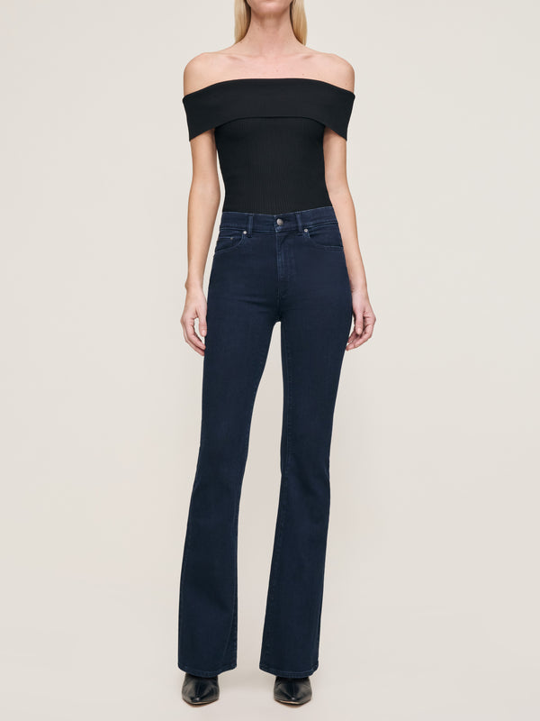 dl1961 Bridget Boot High Rise Instasculpt™ 34" Jeans Flatiron