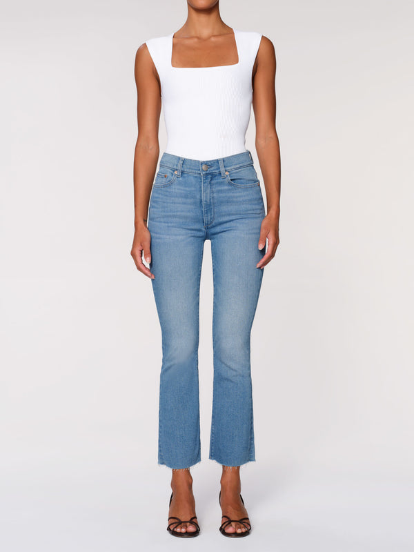 Dl1961 Bridget Boot High Rise Instasculpt™ Crop Jeans East Port