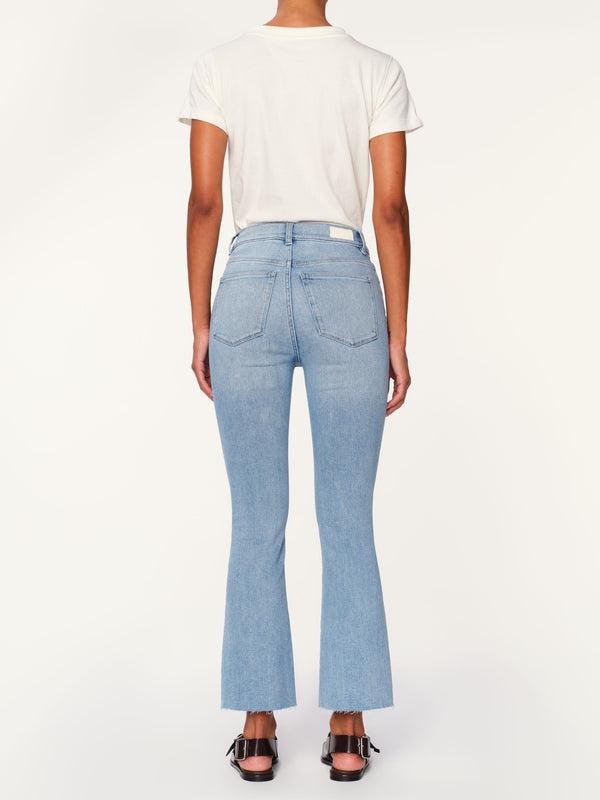 Dl1961 Bridget Boot High Rise Instasculpt™ Crop Jeans Fountain