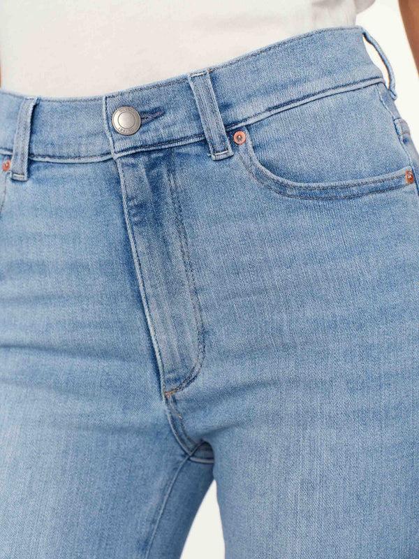 Dl1961 Bridget Boot High Rise Instasculpt™ Crop Jeans Fountain