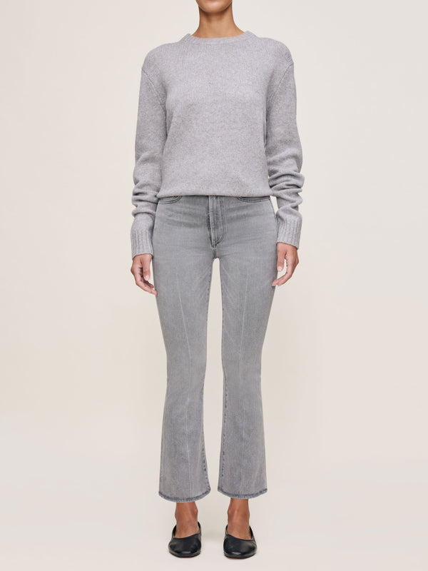 Dl1961 Bridget Boot High Rise Instasculpt™ Crop Jeans Grey Cove